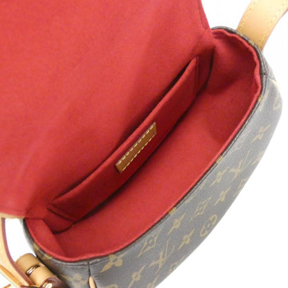 Louis Vuitton Coated Canvas Brown Shoulder Bags
