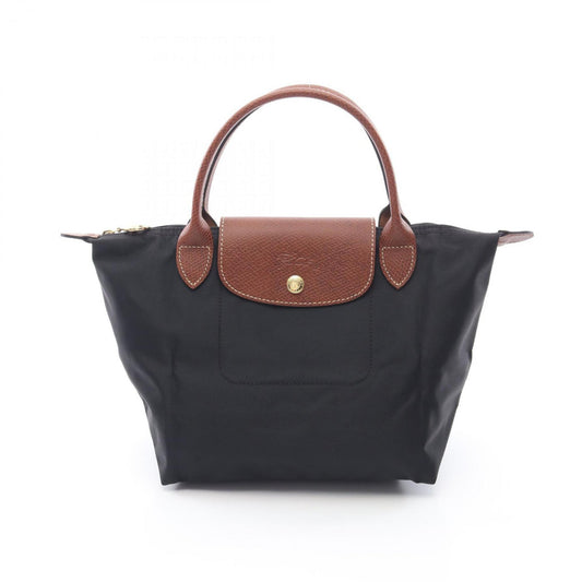 Longchamp Canvas Black Handbags