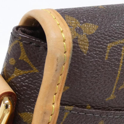 Louis Vuitton Coated Canvas Brown Shoulder Bags