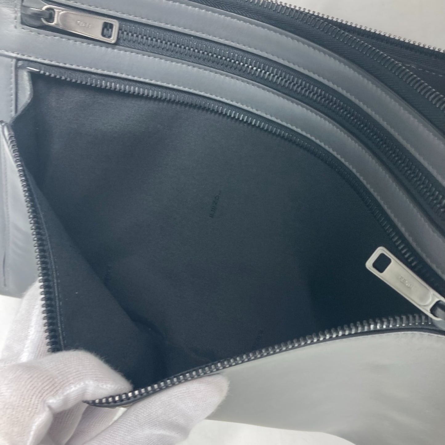 Fendi Others Gray Clutch Bags