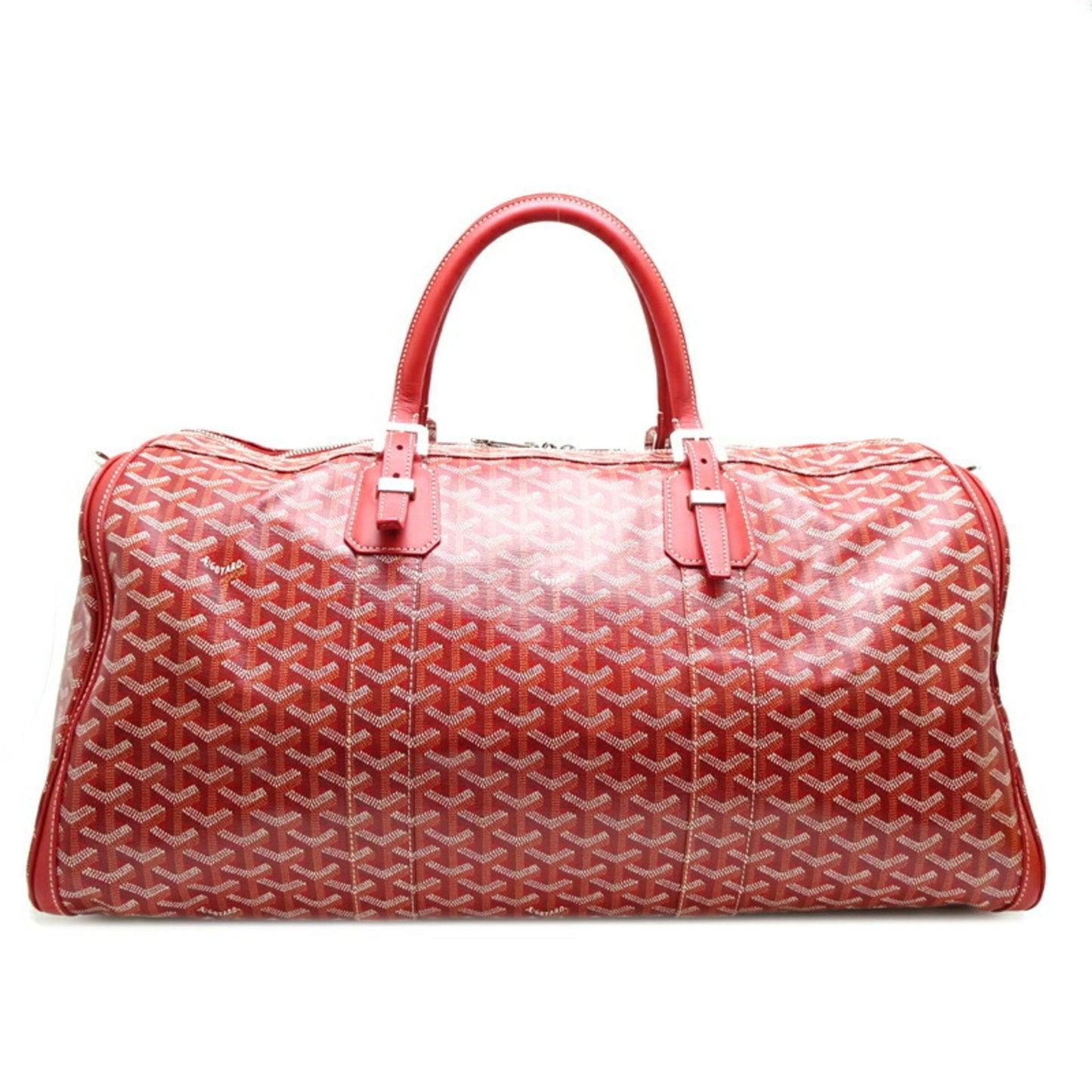 Goyard Pvc Red Travel Bags