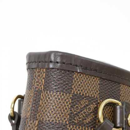 Louis Vuitton Coated Canvas Brown Handbags