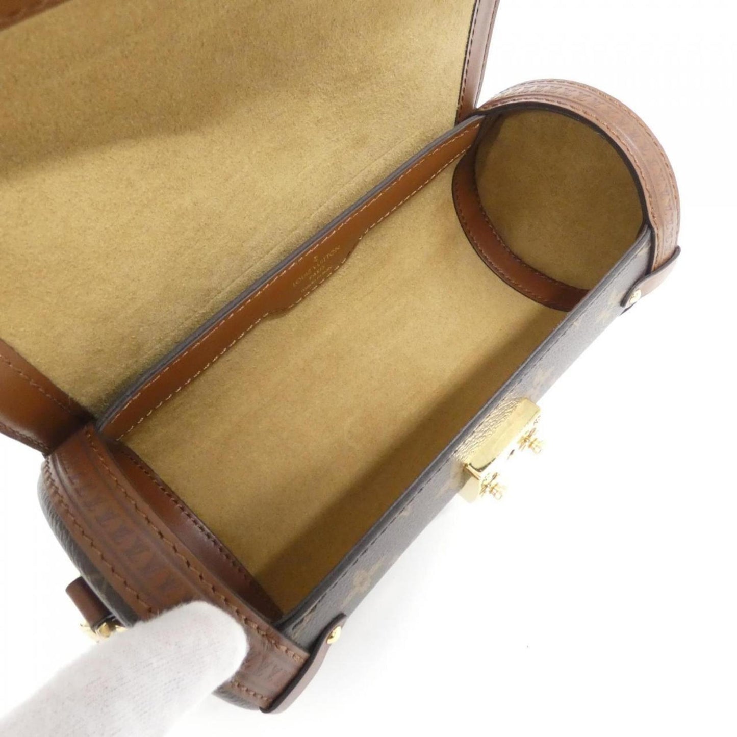 Louis Vuitton Coated Canvas Brown Shoulder Bags