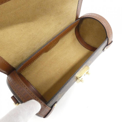 Louis Vuitton Coated Canvas Brown Shoulder Bags