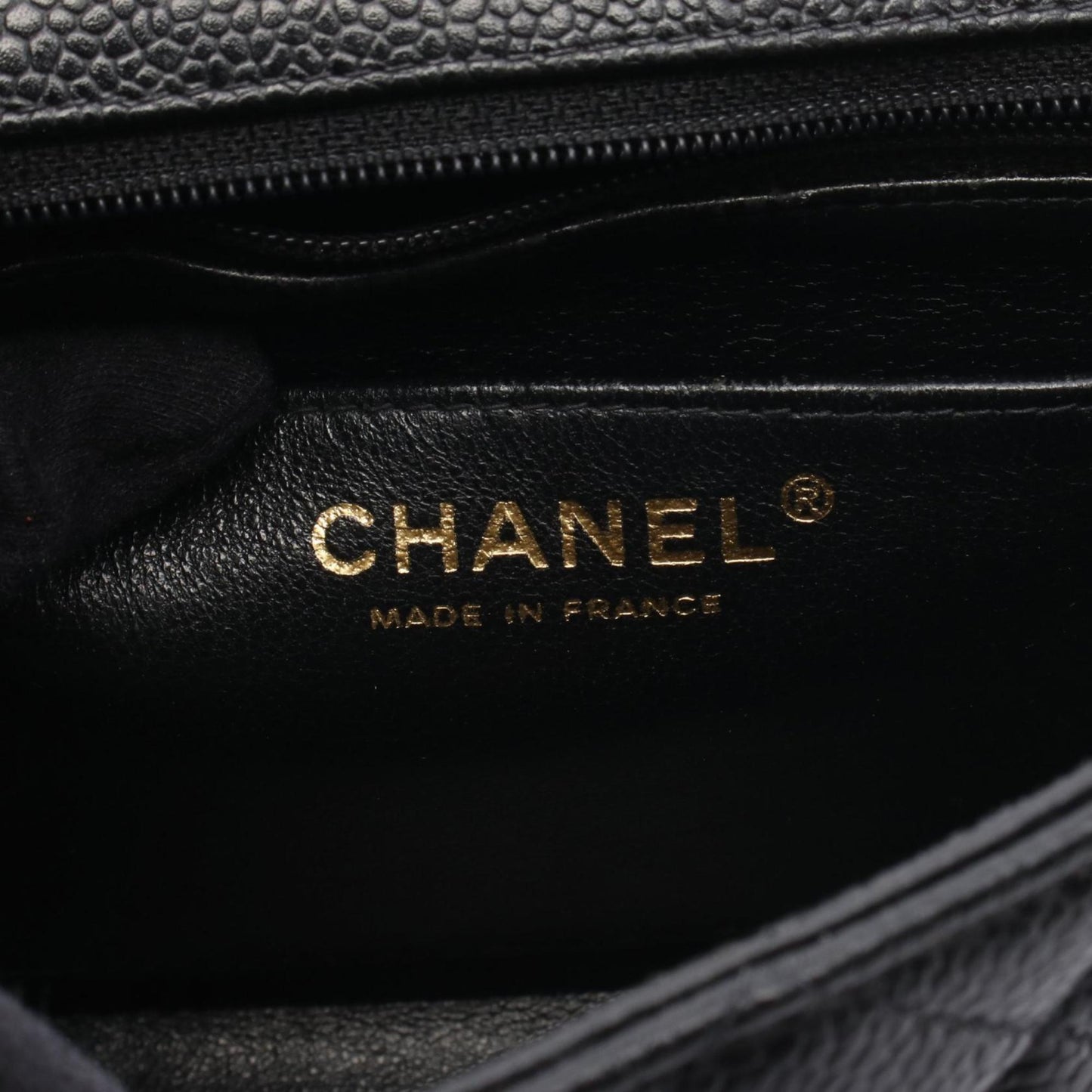 Chanel Calfskin Black Shoulder Bags