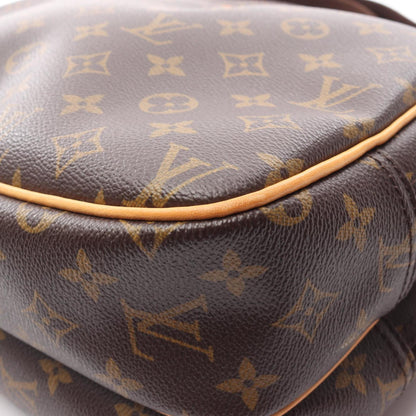 Louis Vuitton Coated Canvas Brown Shoulder Bags