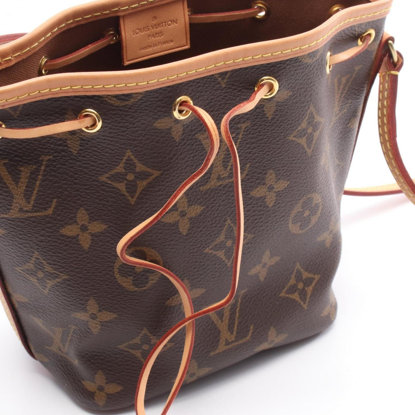 Louis Vuitton Pvc Brown Shoulder Bags
