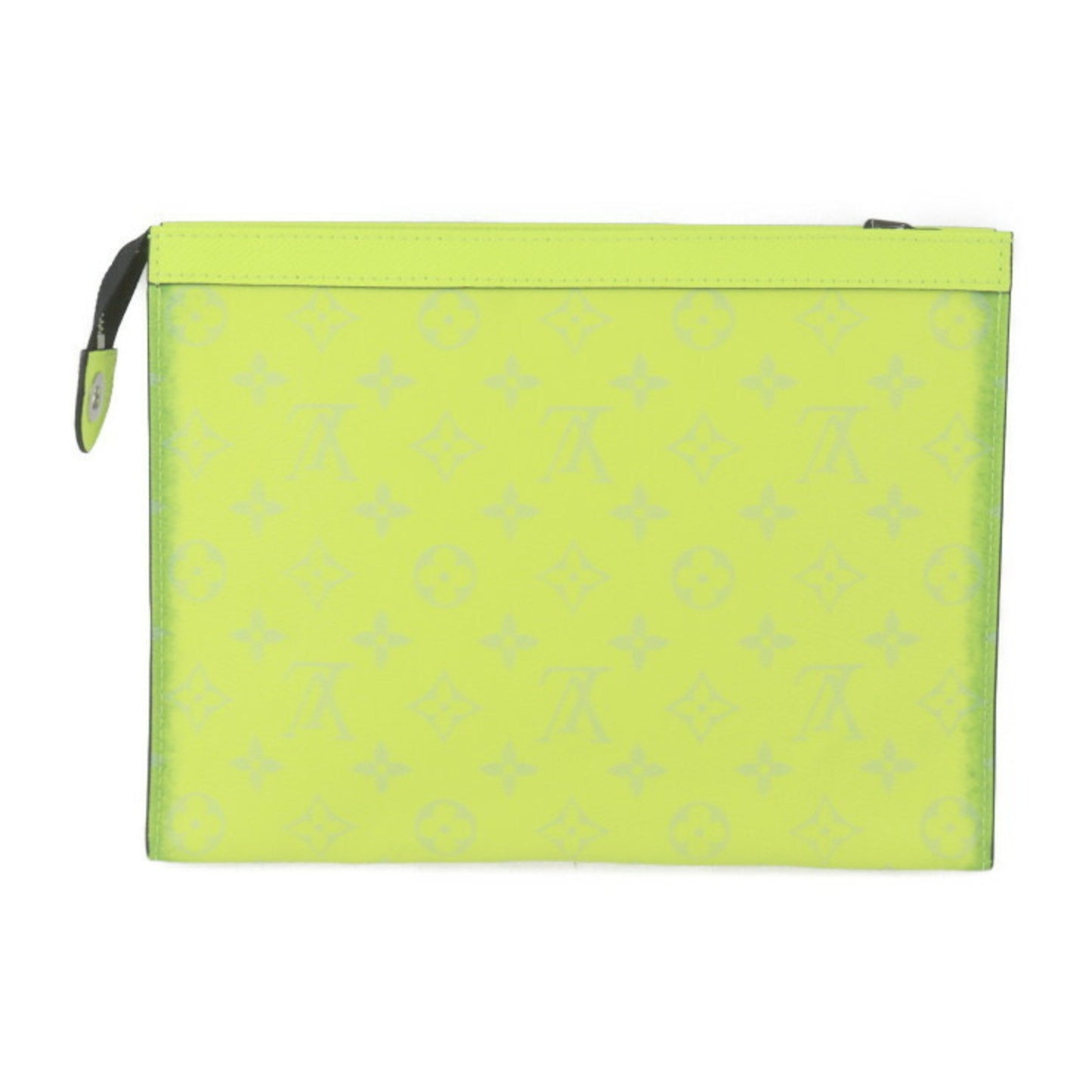 Louis Vuitton Monogram Canvas Yellow Clutch Bags