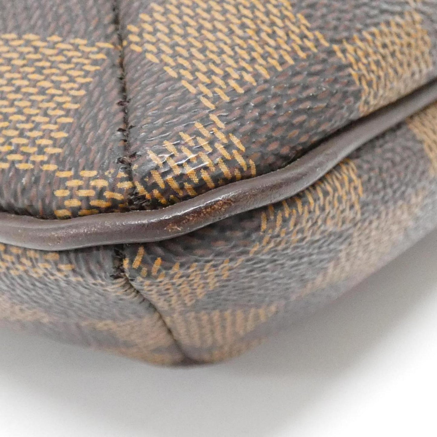 Louis Vuitton Coated Canvas Brown Shoulder Bags