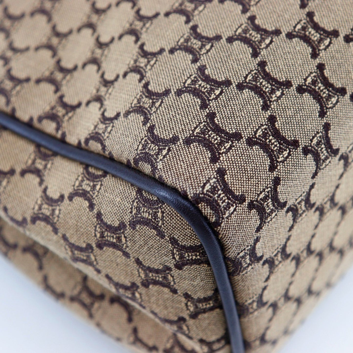 Celine Canvas Brown Handbags