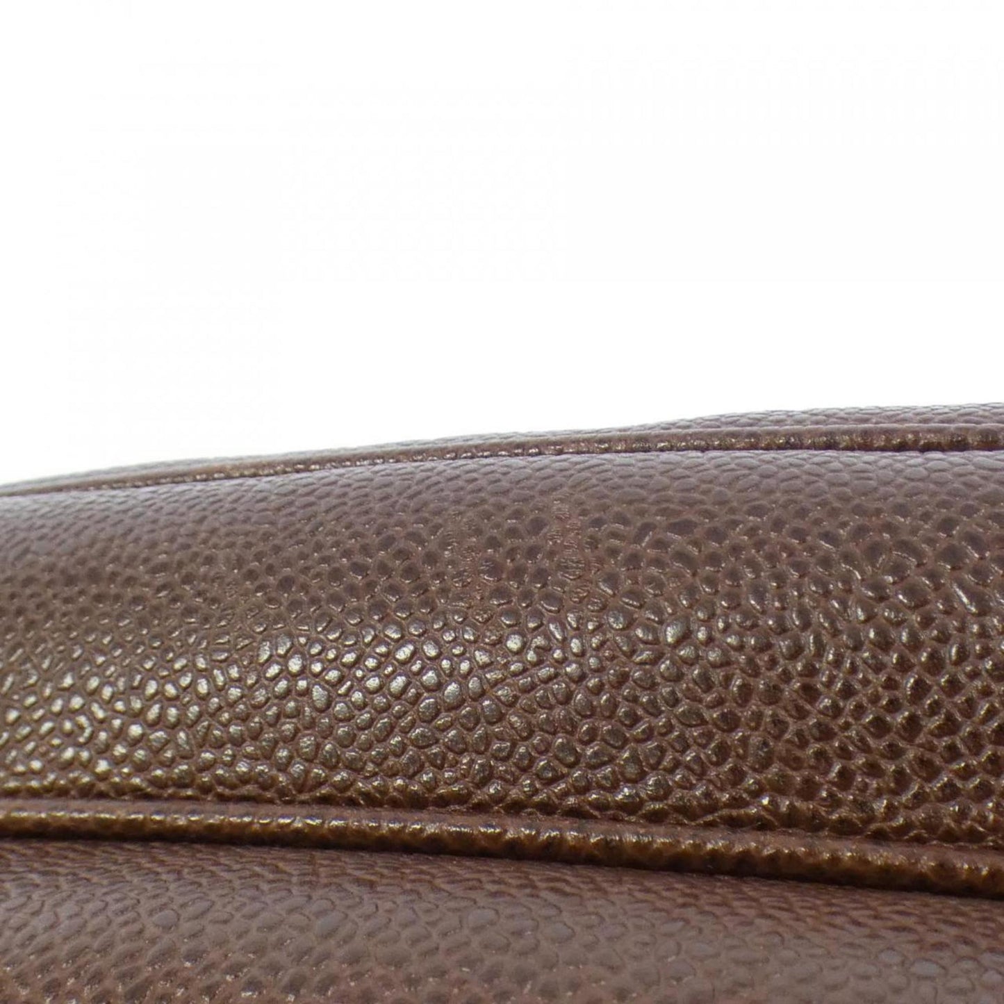 Chanel Calfskin Brown Shoulder Bags