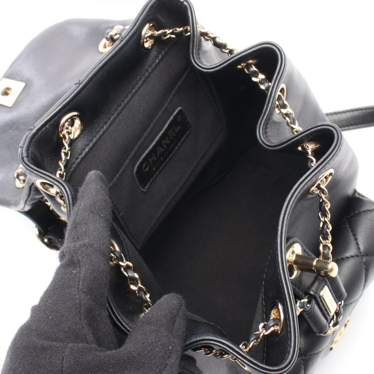 Chanel Others Black Backpacks