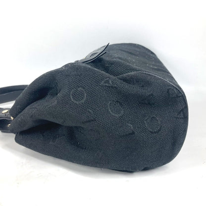 Bvlgari Canvas Black Shoulder Bags