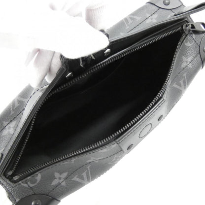 Louis Vuitton Coated Canvas Black Shoulder Bags