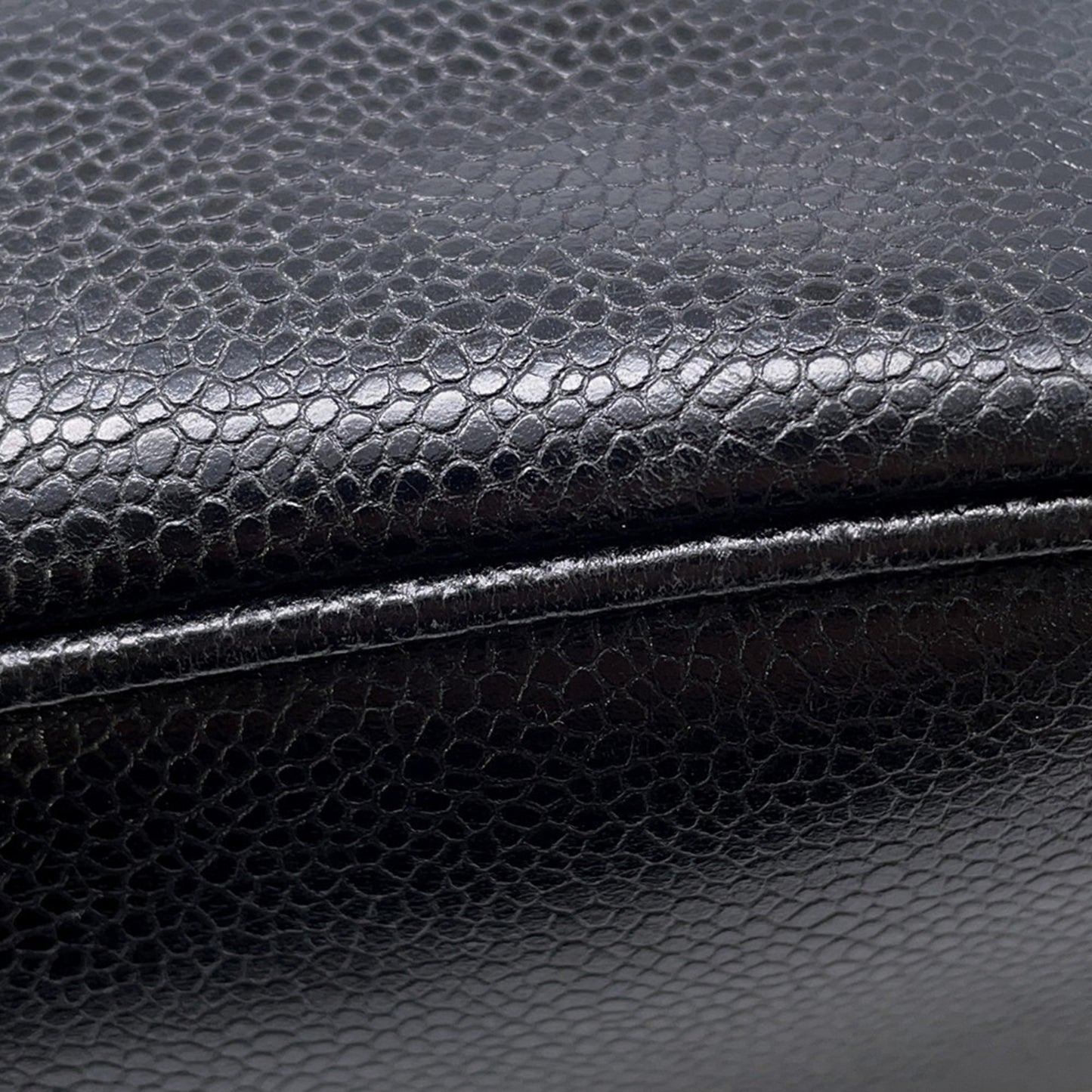 Chanel Calfskin Black Shoulder Bags