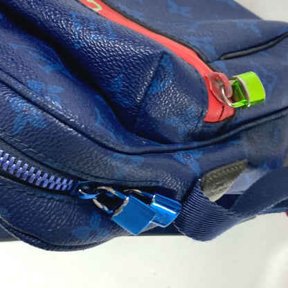 Louis Vuitton Monogram Canvas Blue Shoulder Bags