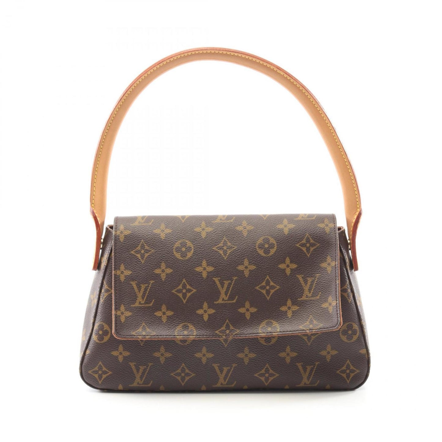 Louis Vuitton Coated Canvas Brown Handbags
