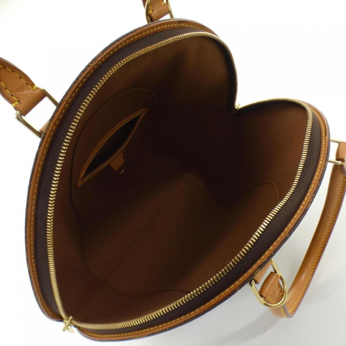 Louis Vuitton Coated Canvas Brown Handbags