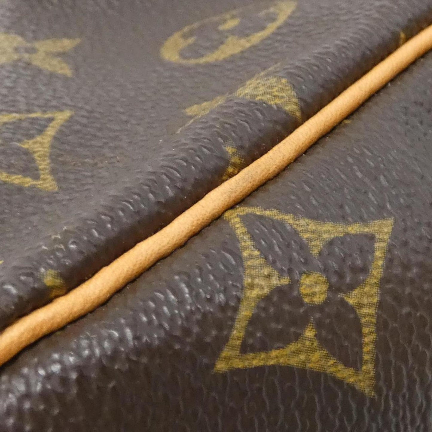 Louis Vuitton Coated Canvas Brown Travel Bags