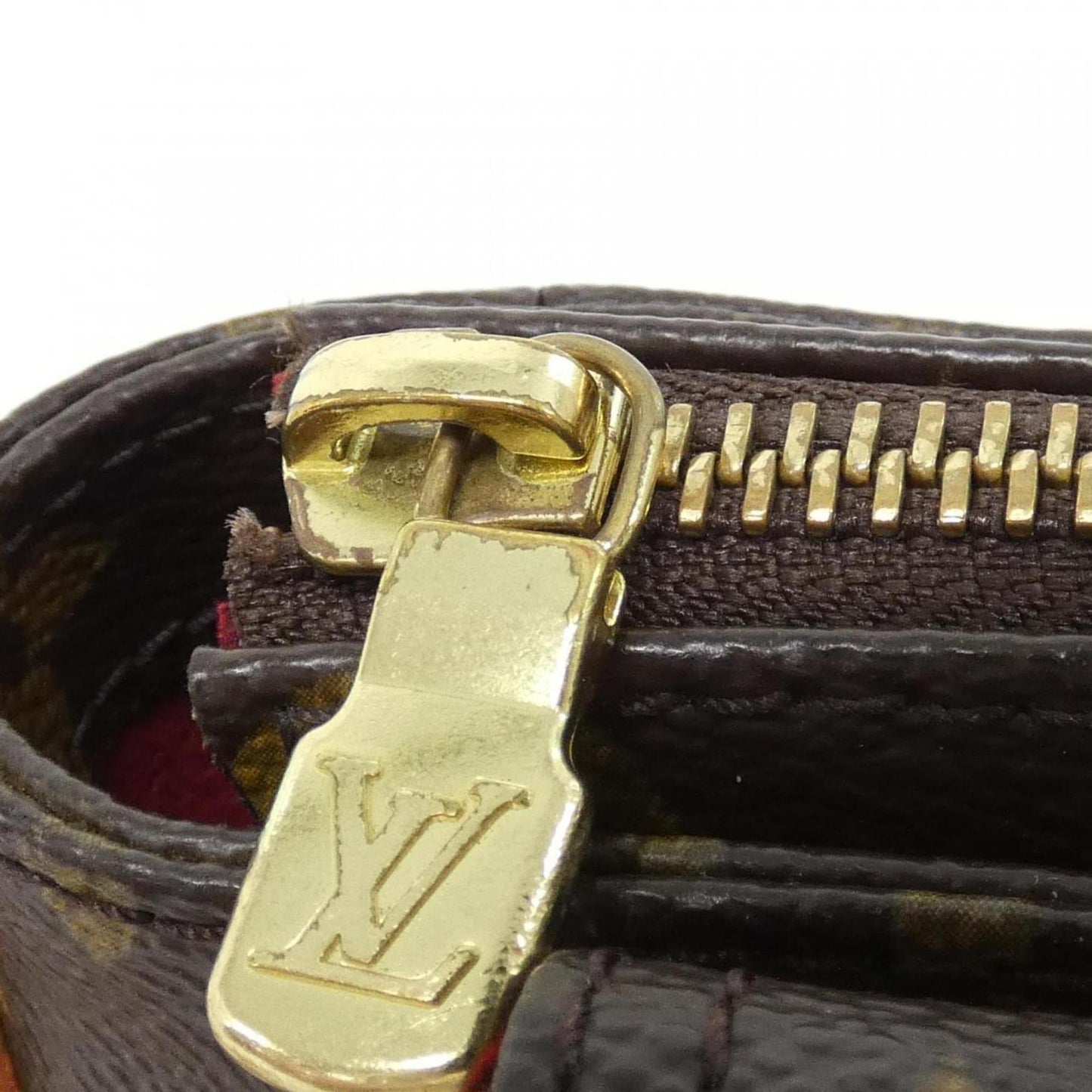 Louis Vuitton Coated Canvas Brown Shoulder Bags