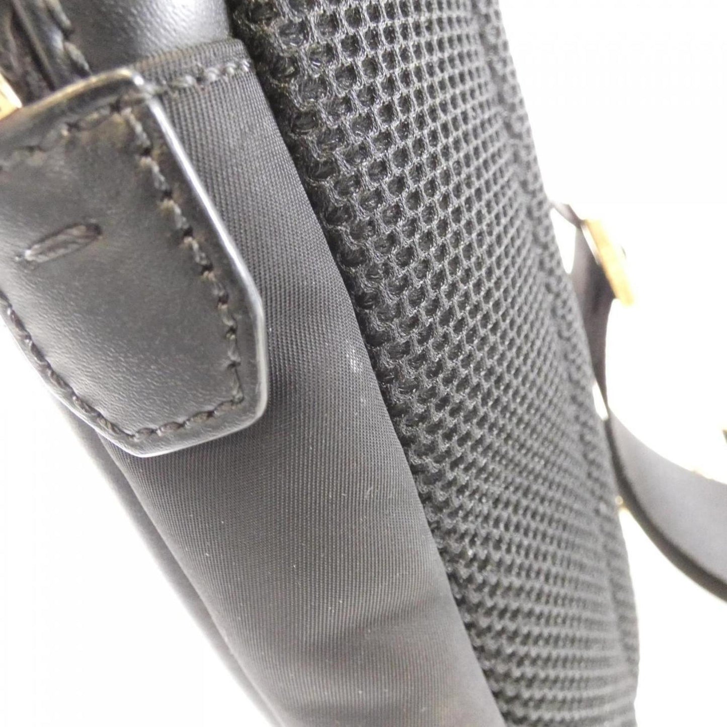 Fendi Nylon Black Shoulder Bags