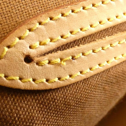 Louis Vuitton Coated Canvas Brown Handbags