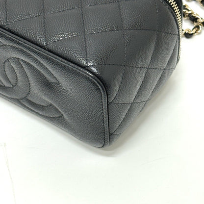 Chanel Calfskin Black Shoulder Bags