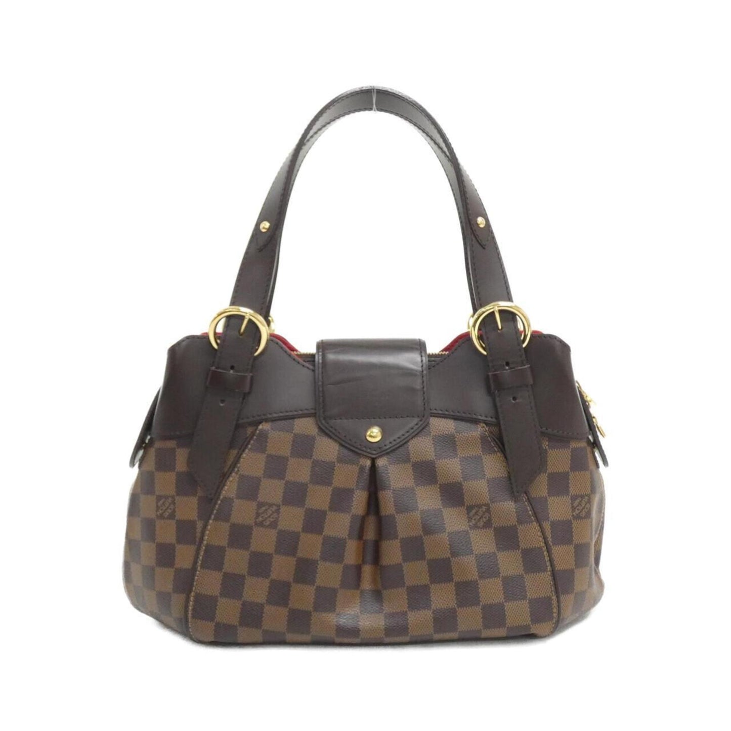 Louis Vuitton Coated Canvas Brown Handbags