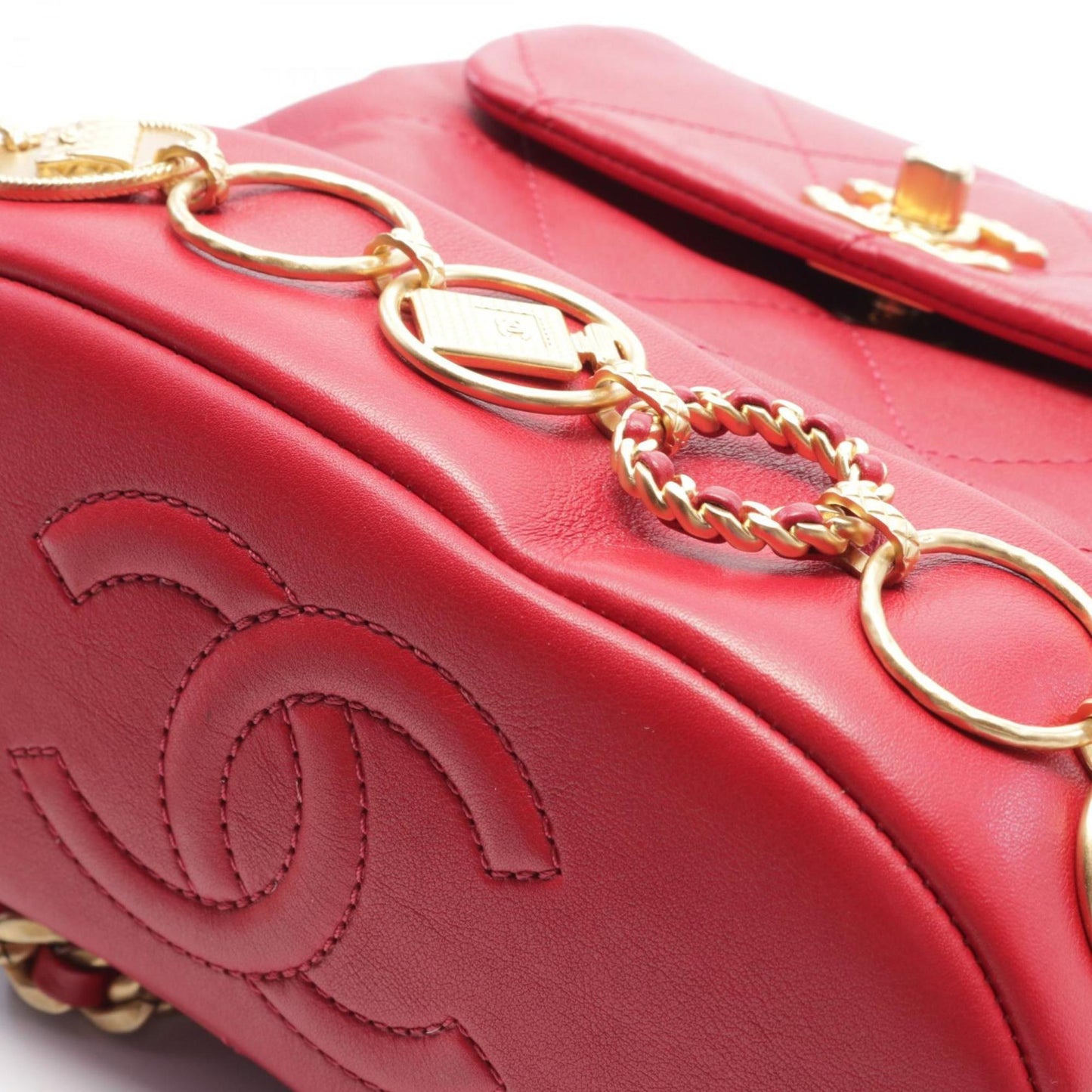 Chanel Others Red Backpacks