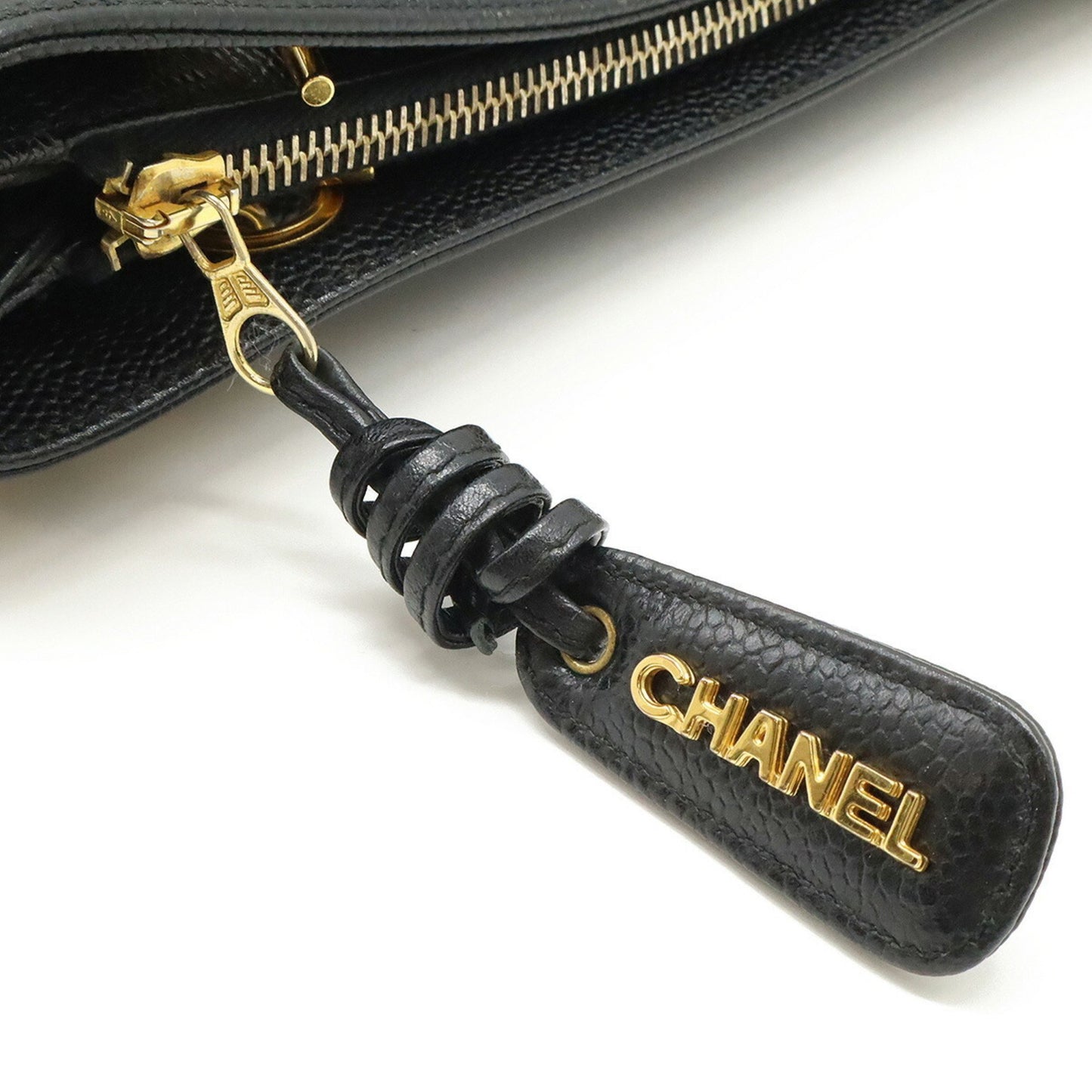 Chanel Calfskin Black Shoulder Bags