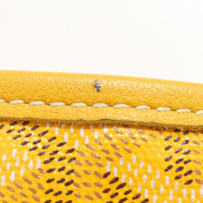 Goyard Coated Canvas Yellow Tote Bags