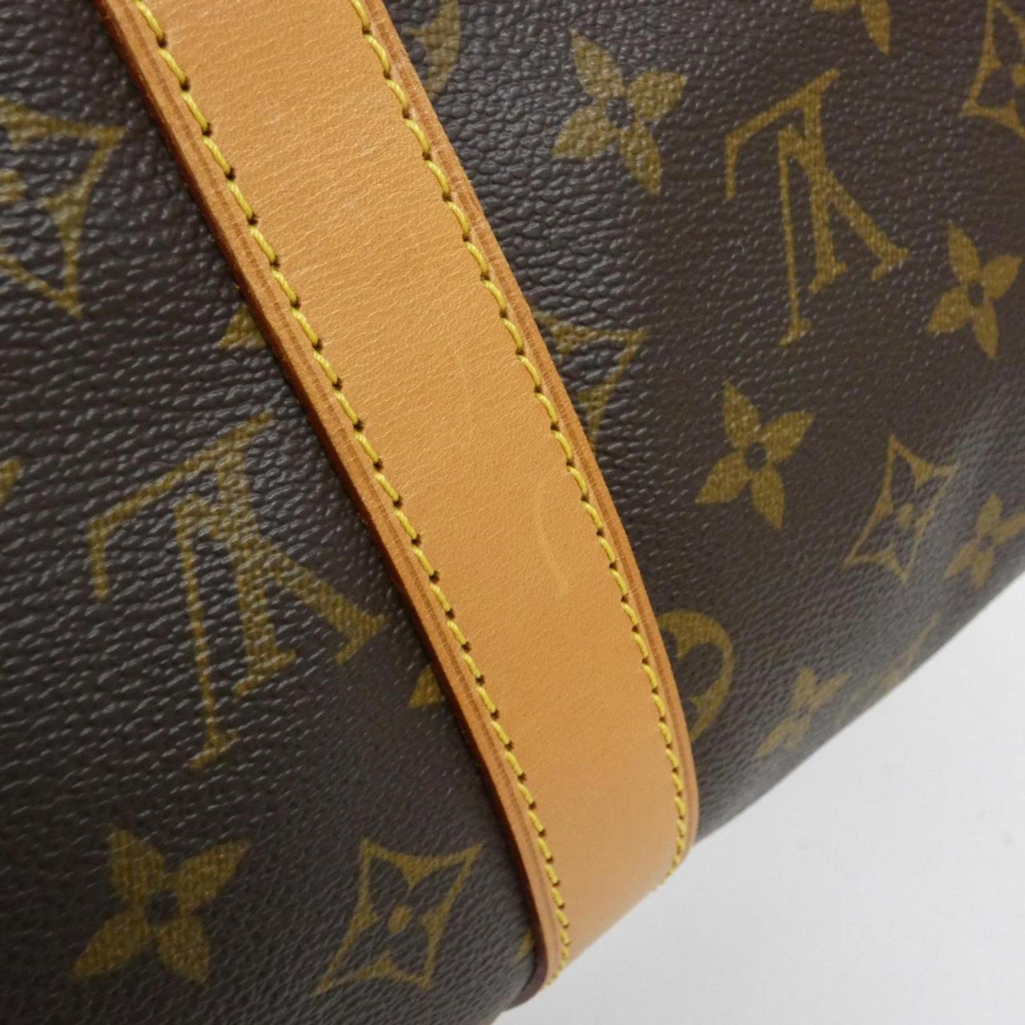 Louis Vuitton Coated Canvas Brown Travel Bags