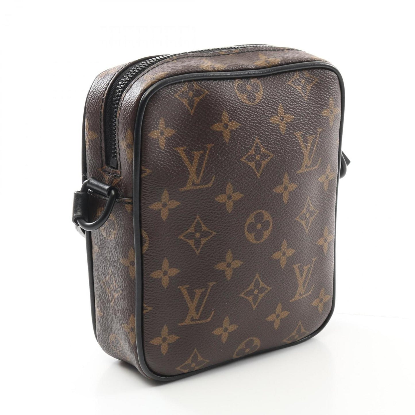 Louis Vuitton Coated Canvas Black Shoulder Bags