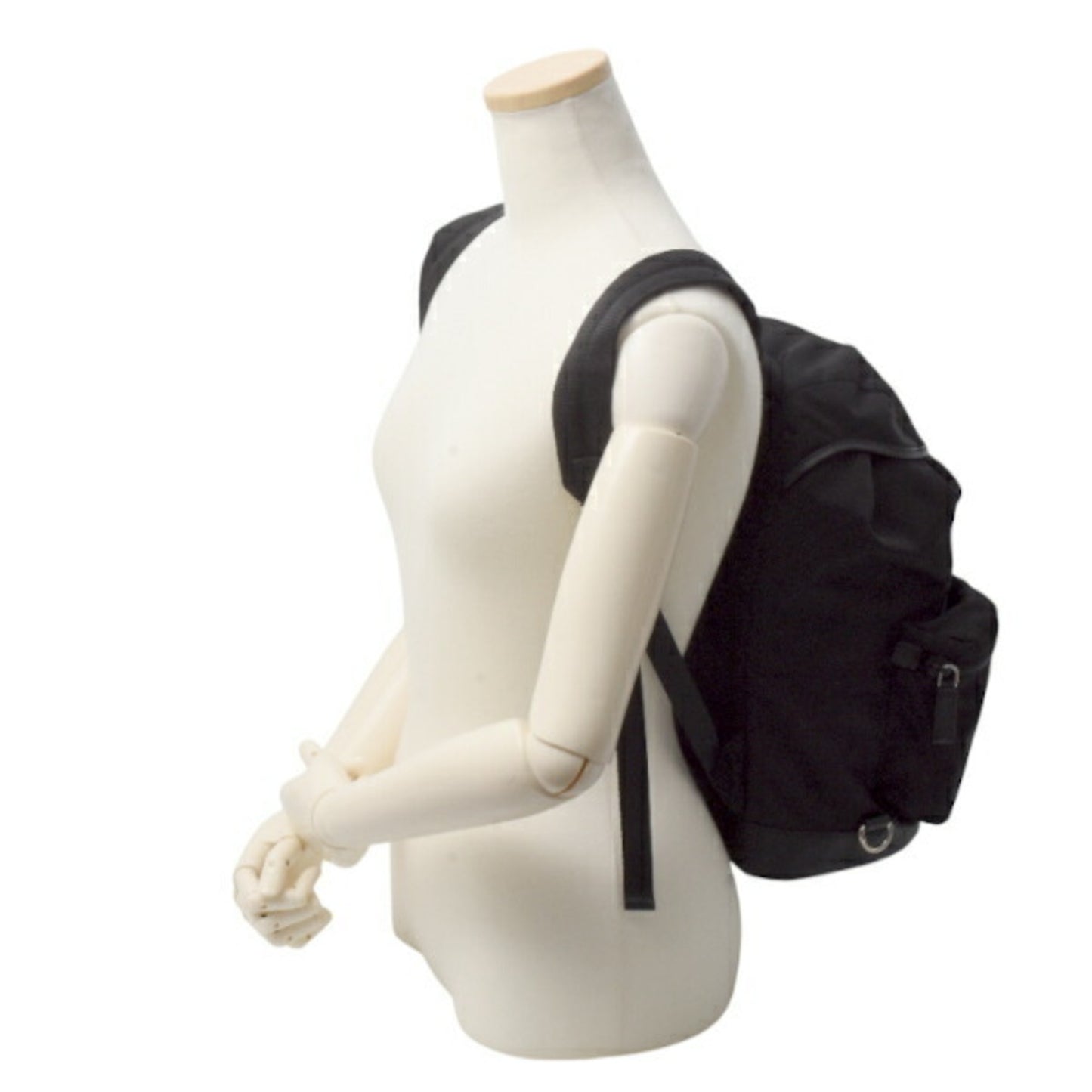 Prada Nylon Black Backpacks