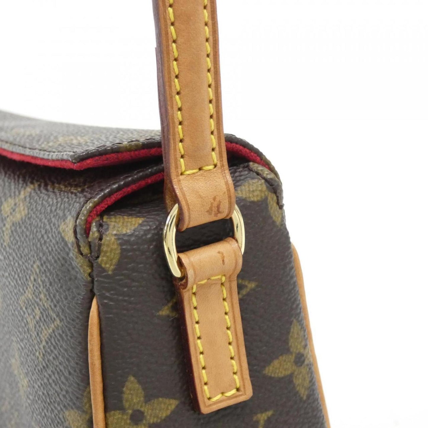Louis Vuitton Coated Canvas Brown Handbags