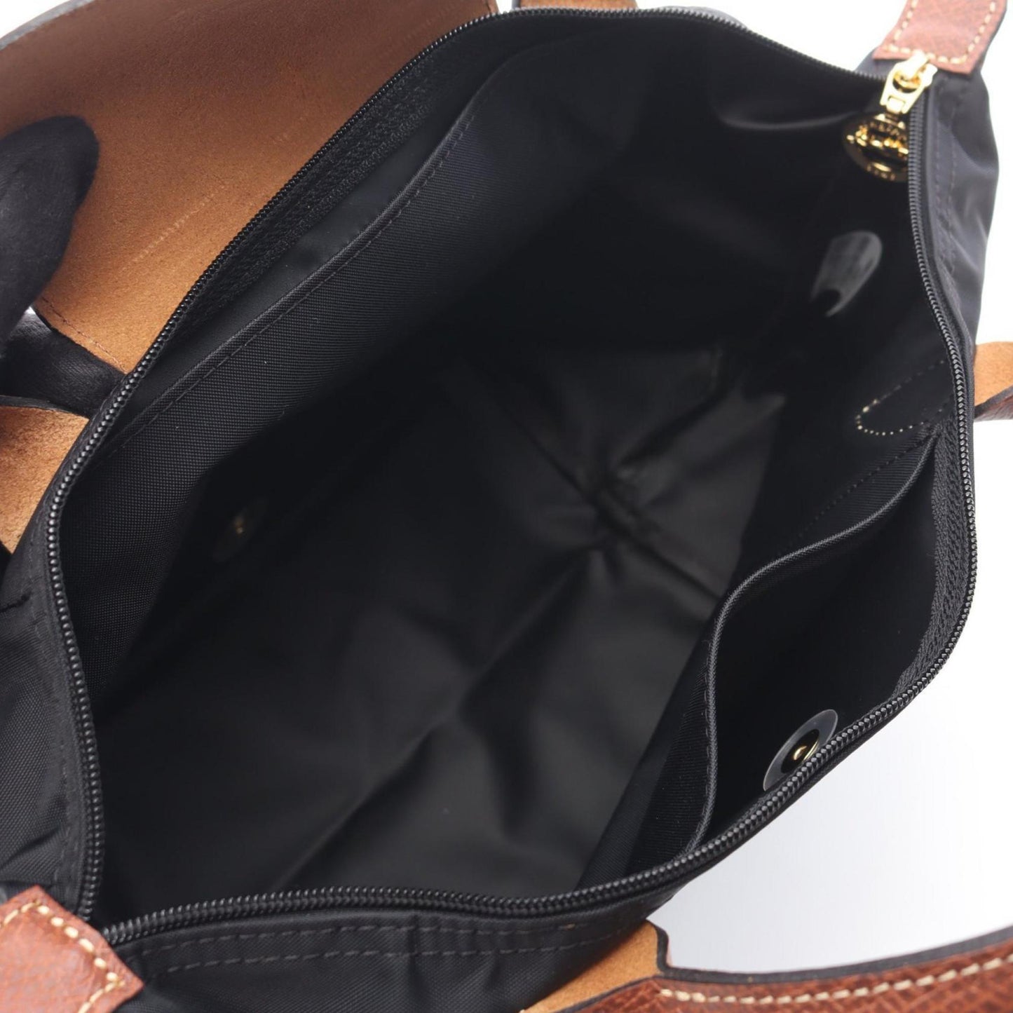 Longchamp Canvas Black Handbags