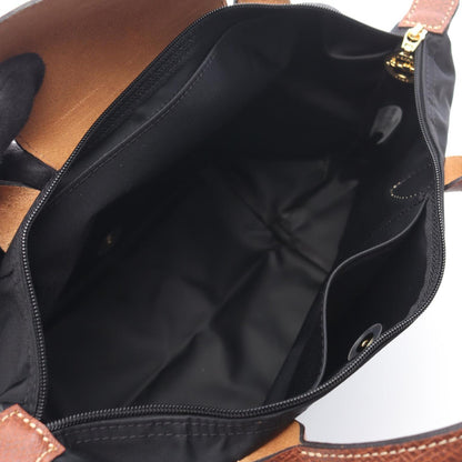Longchamp Canvas Black Handbags