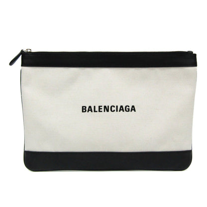 Balenciaga Canvas Black Clutch Bags