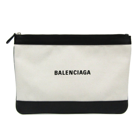 Balenciaga Canvas Black Clutch Bags