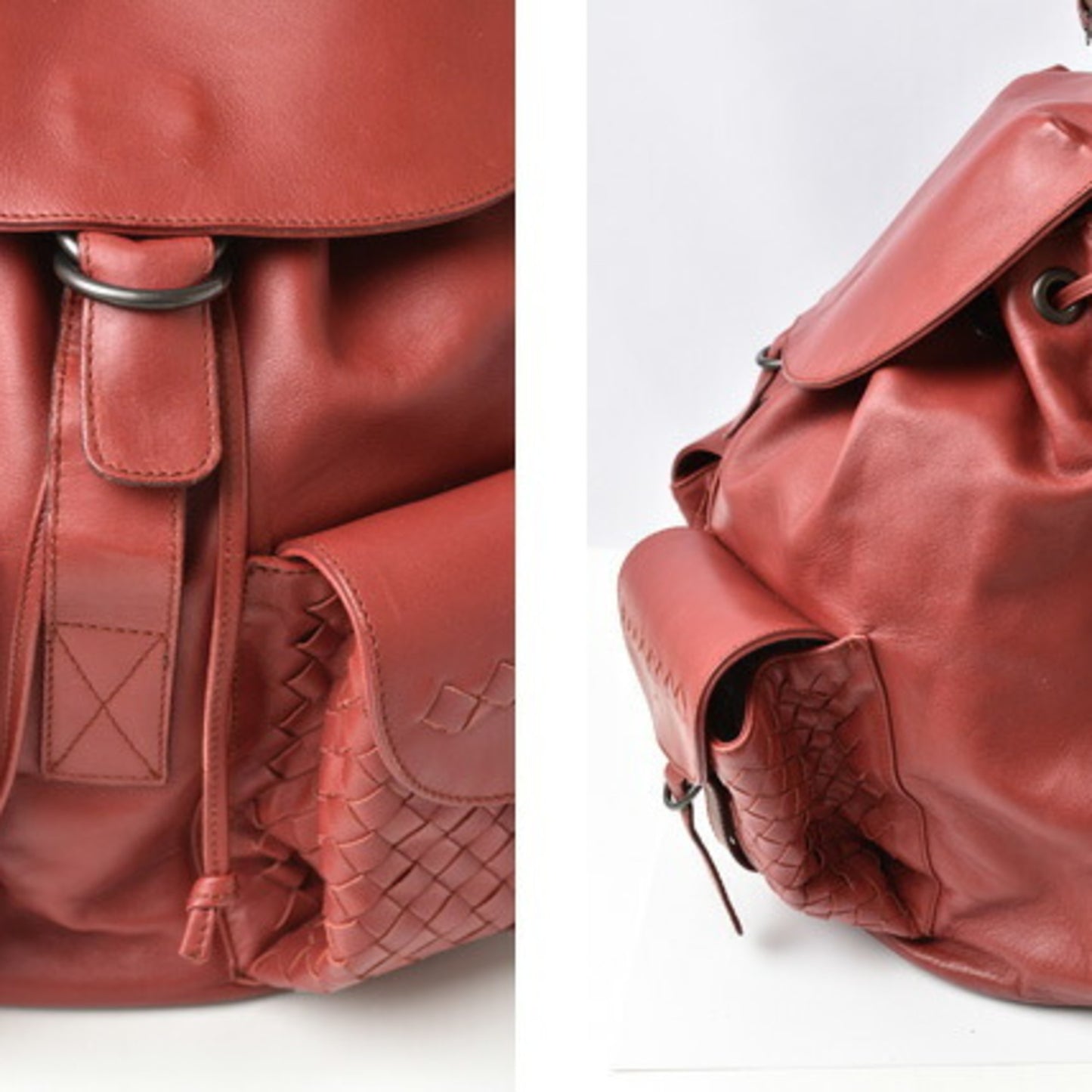 Bottega Veneta Others Red Backpacks