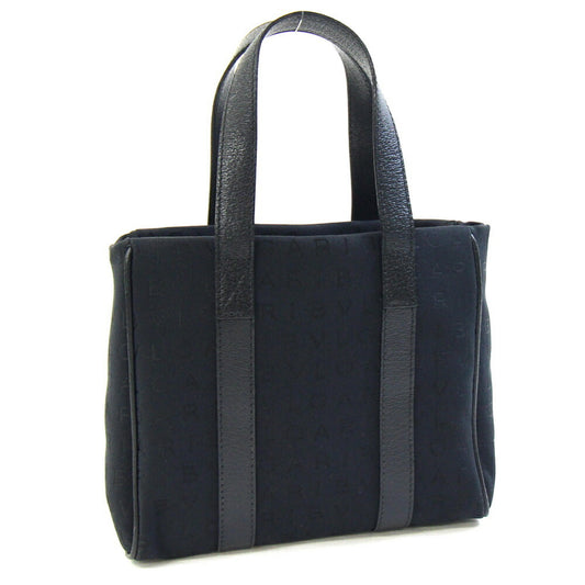 Bvlgari Canvas Black Handbags