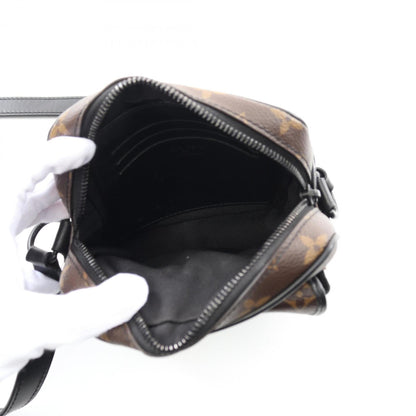 Louis Vuitton Coated Canvas Black Shoulder Bags