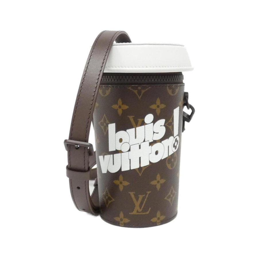 Louis Vuitton Coated Canvas Brown Shoulder Bags
