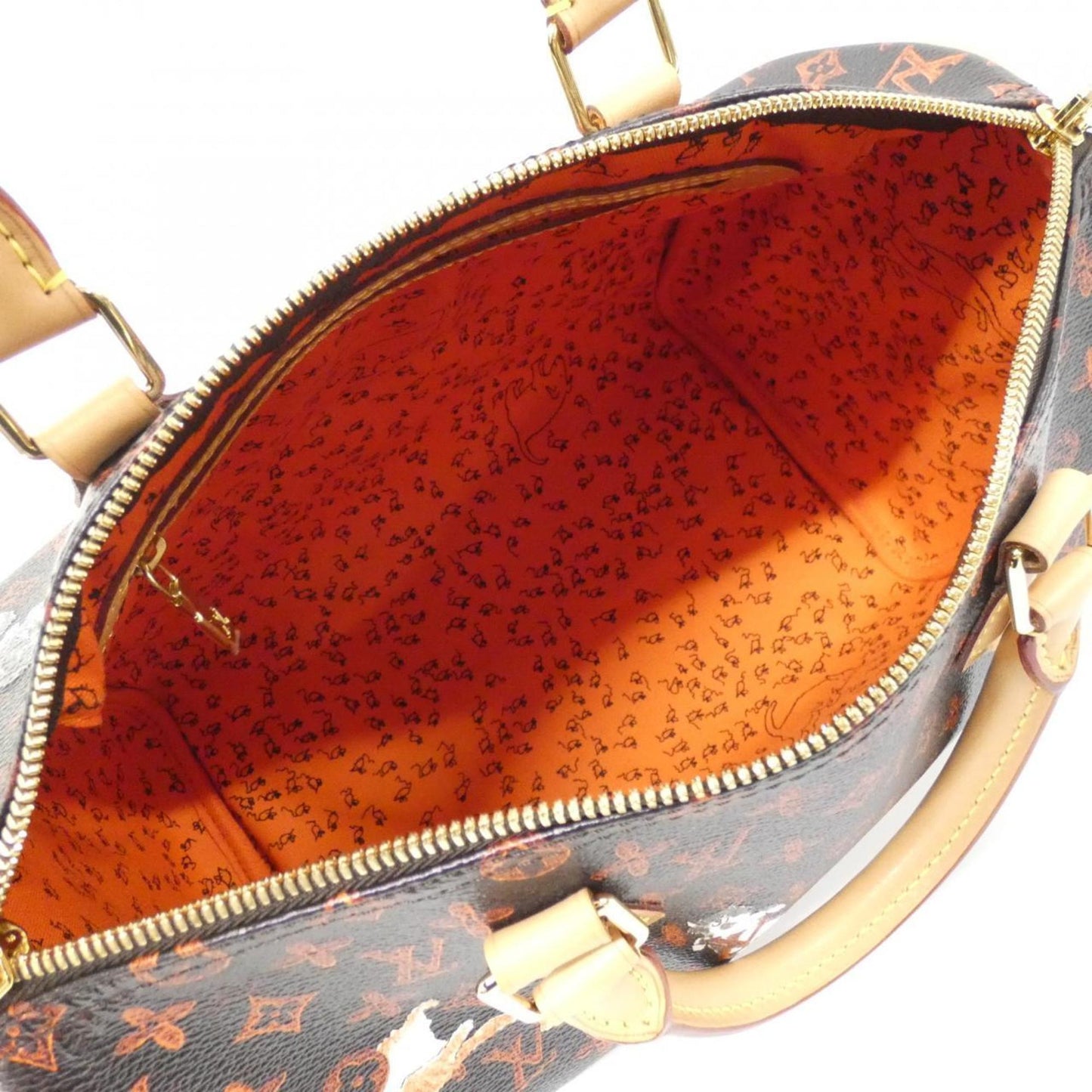 Louis Vuitton Coated Canvas Brown Travel Bags