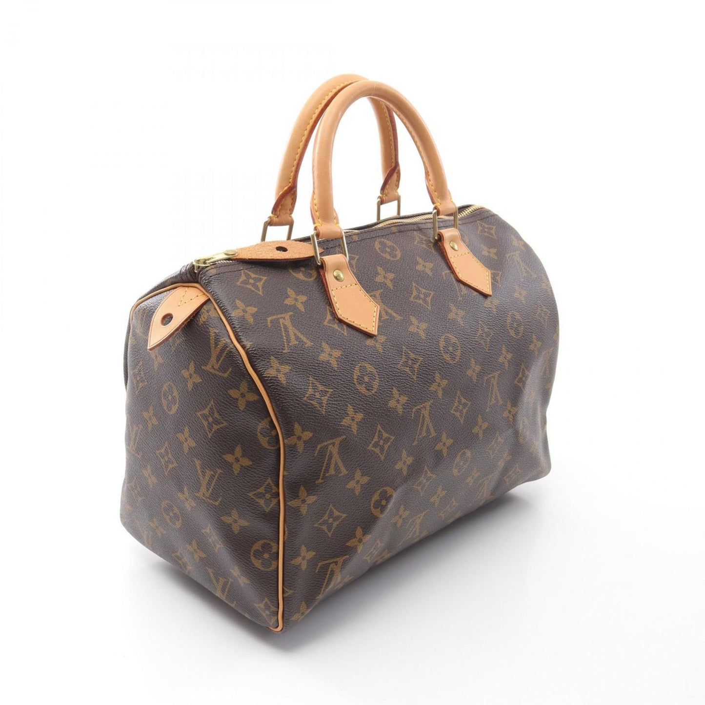 Louis Vuitton Coated Canvas Brown Handbags