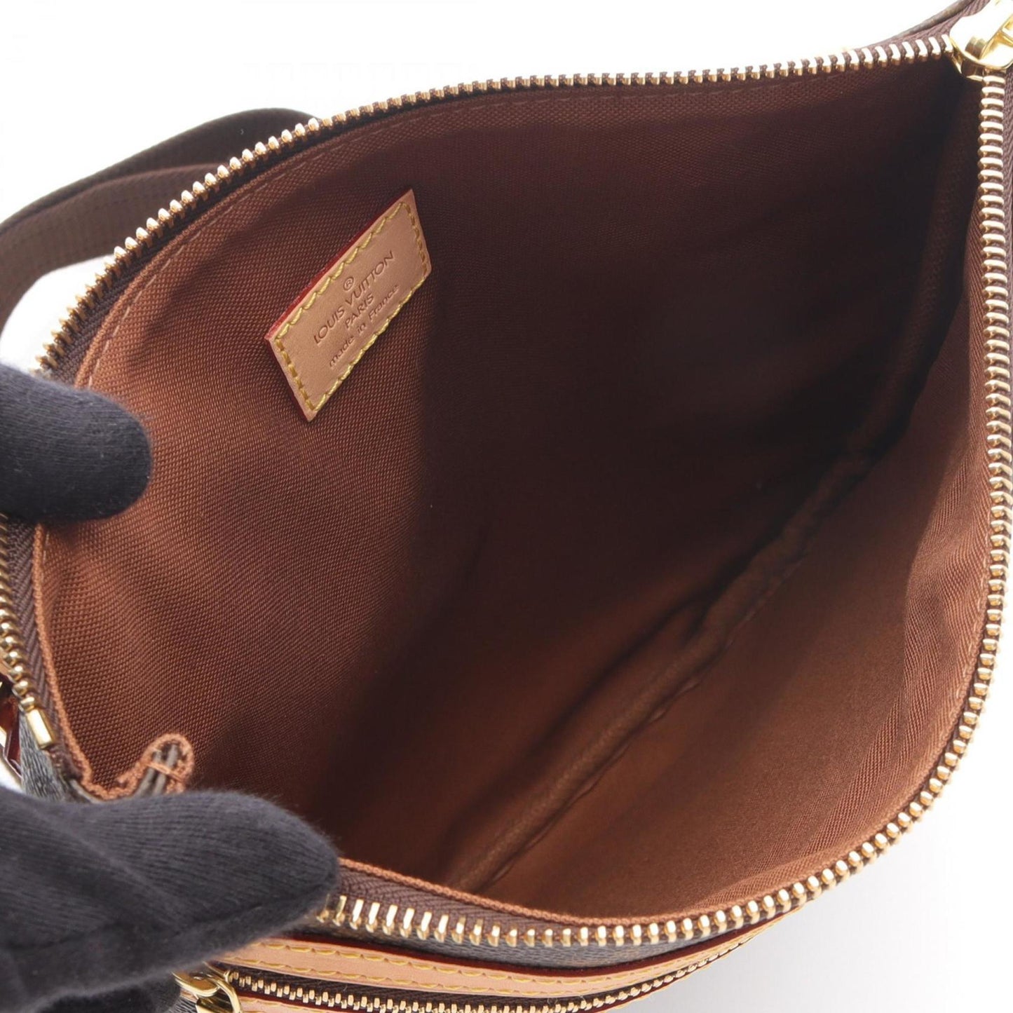 Louis Vuitton Coated Canvas Brown Shoulder Bags