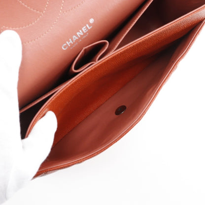 Chanel Calfskin Orange Shoulder Bags