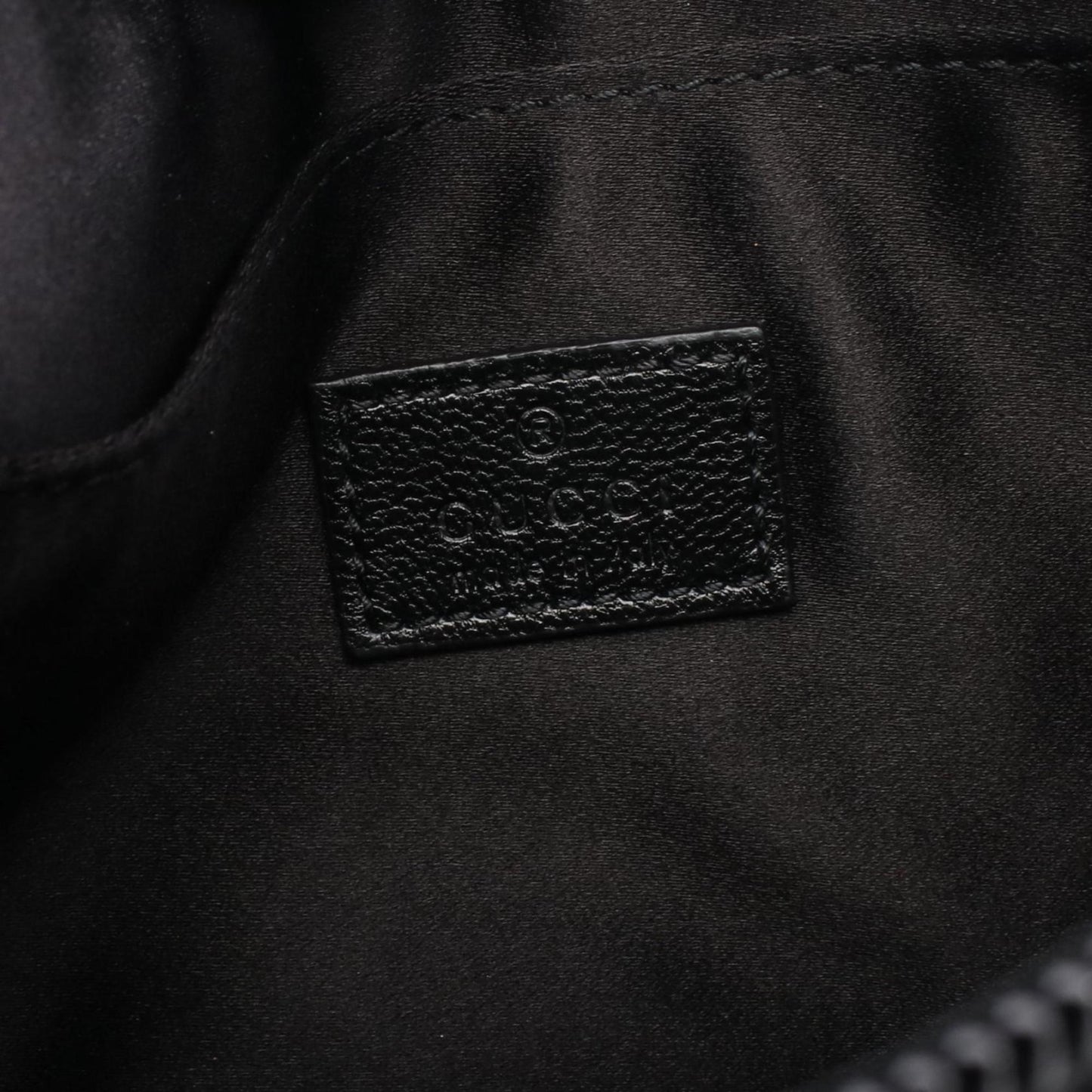 Gucci Denim Black Shoulder Bags
