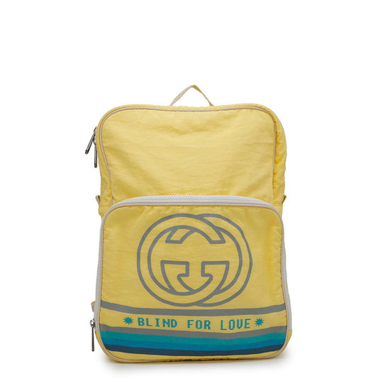 Gucci Nylon Yellow Backpacks