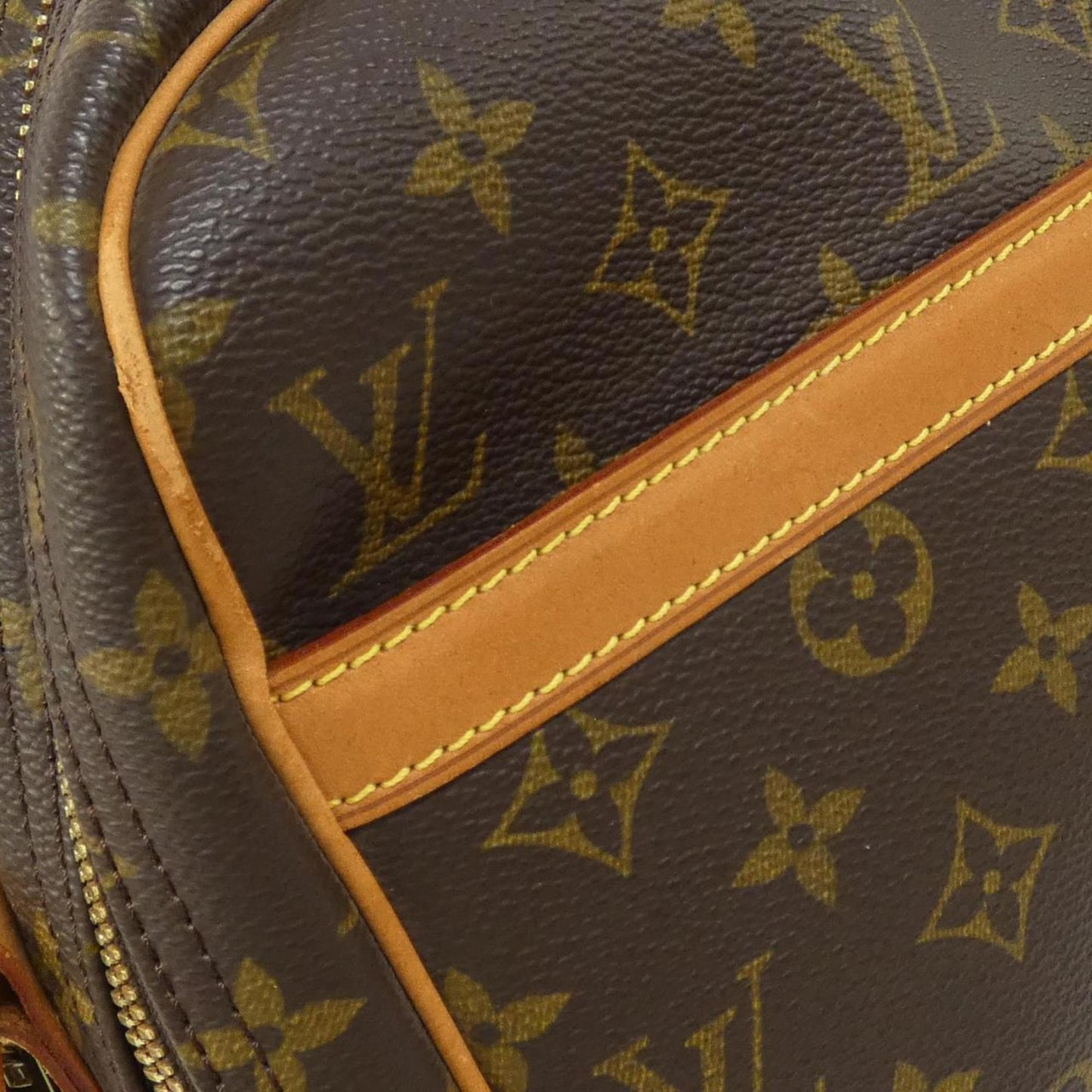 Louis Vuitton Coated Canvas Brown Shoulder Bags